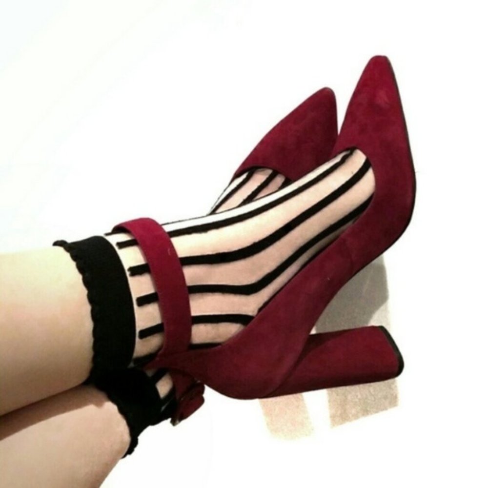 Kendall Kylie Pointed Toe Shoe Pumps ankle